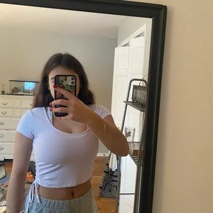 Brand new w/tags PacSun purple top with ties at bottom